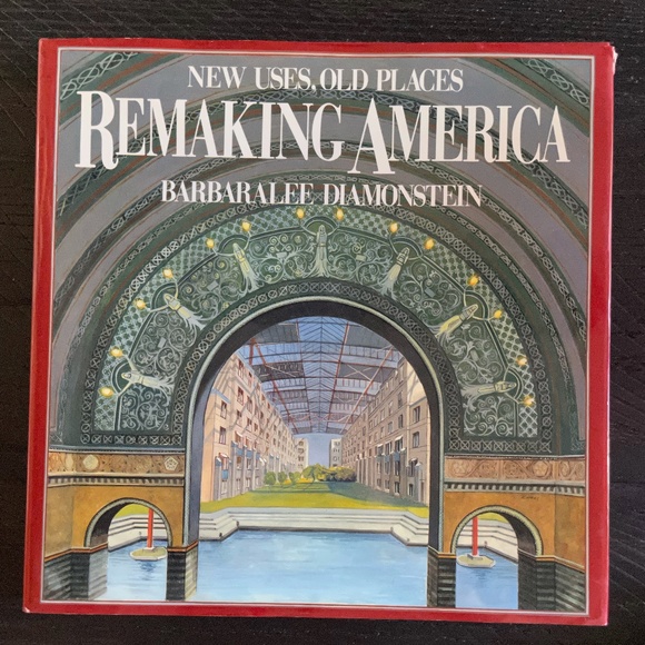 Remaking America 1980s Coffee Table Book by Barbaralee Diamonstein - Picture 1 of 7